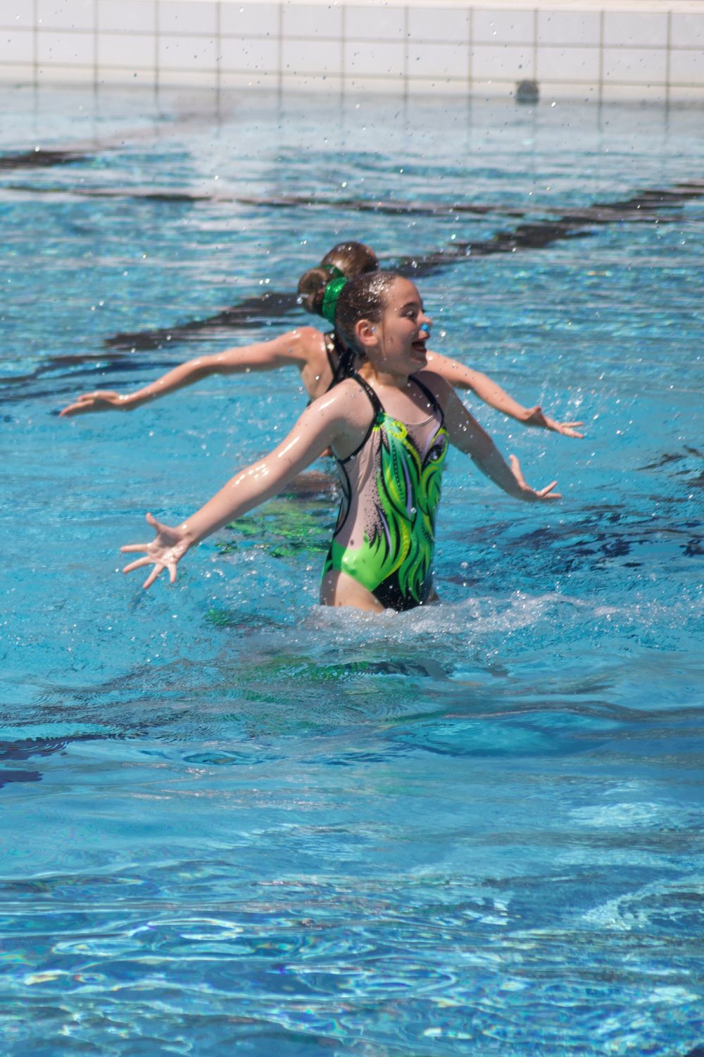 Nageuses en performance